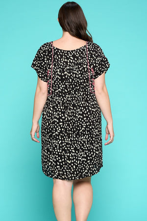 Spotted Around Town Dress