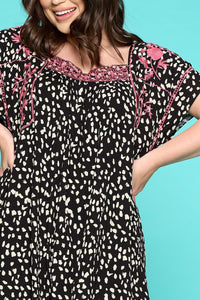Spotted Around Town Dress