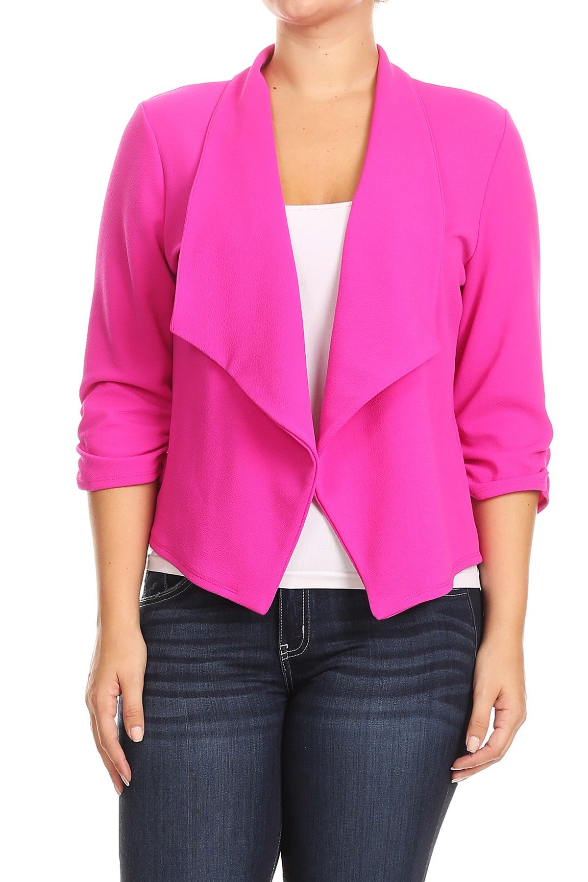 Power Move Blazer Hot Pink