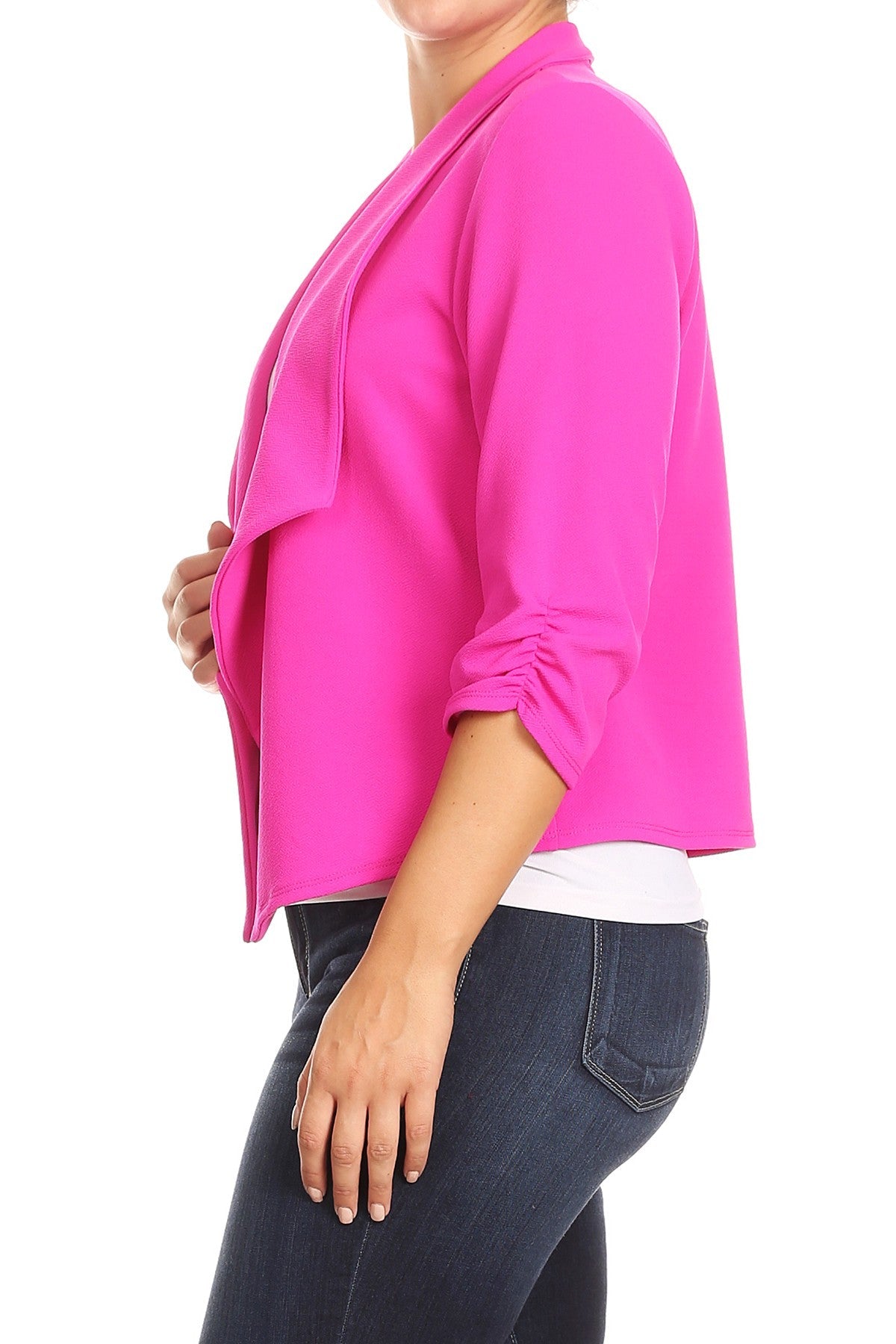 Power Move Blazer Hot Pink