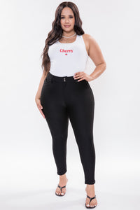Black Knit Pant