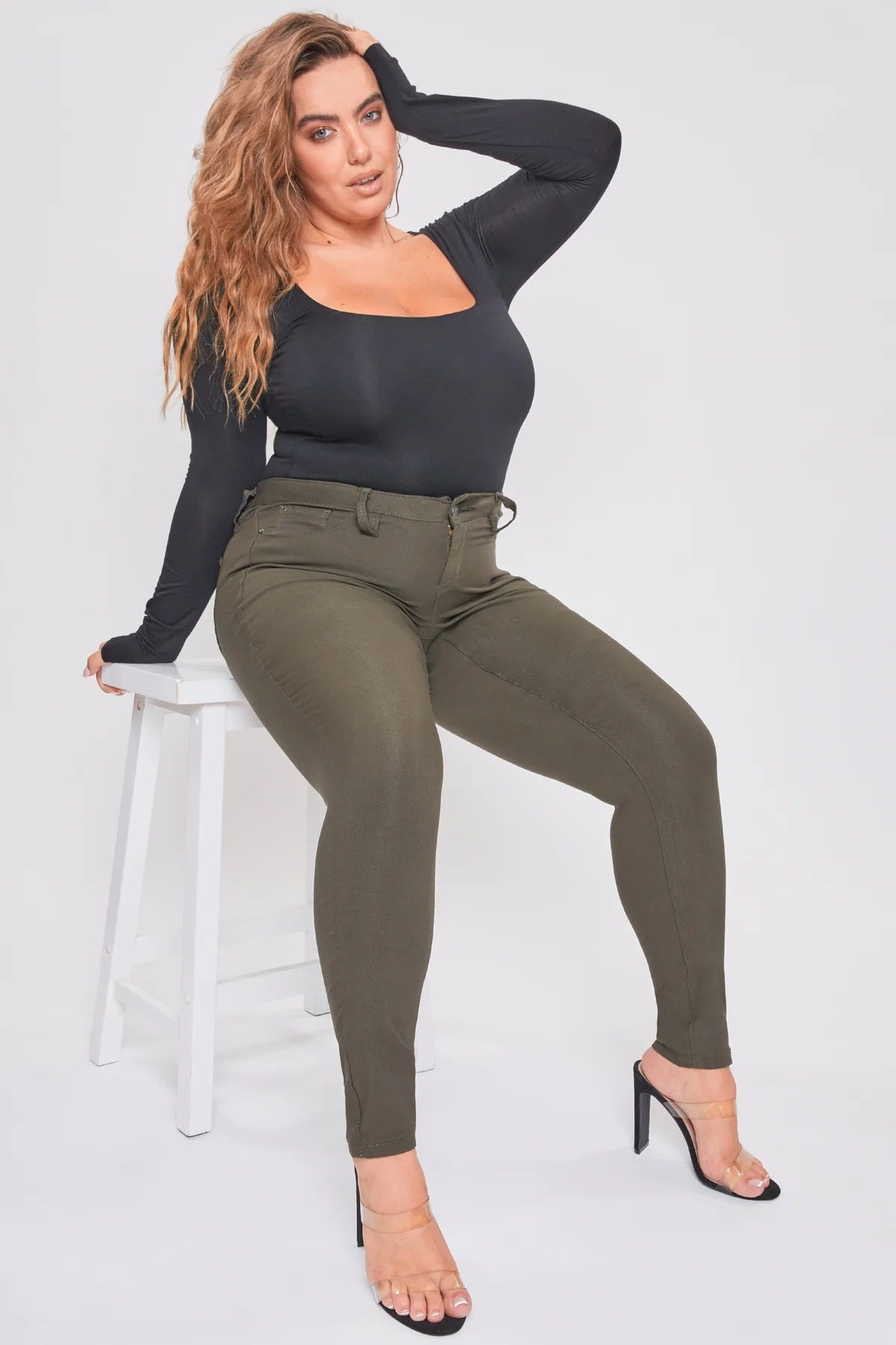 HyperStretch Skinny - Dark Olive