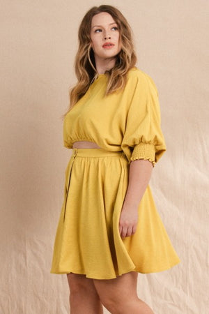 Little Bit of Citron Dress