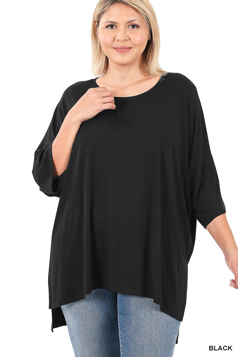 Let It Flow Top - Black