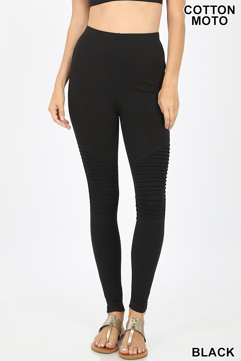 Give Them Legs Moto Leggings