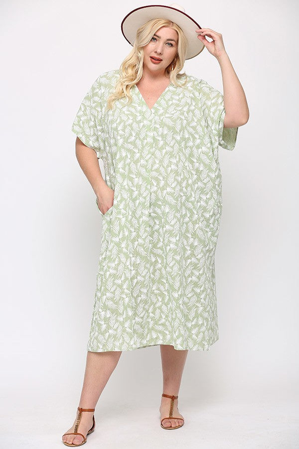 *SALE ITEM* Turn A New Leaf Dress