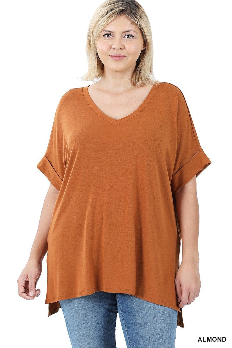 Very Essential V-Neck Top - SOLID Colors