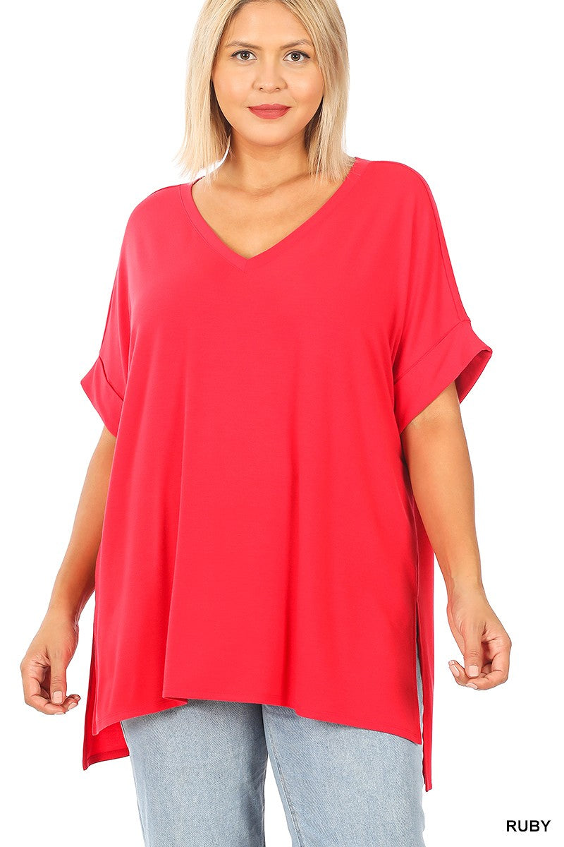 Very Essential V-Neck Top - SOLID Colors