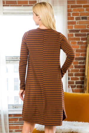 Stripe Is Right Dress