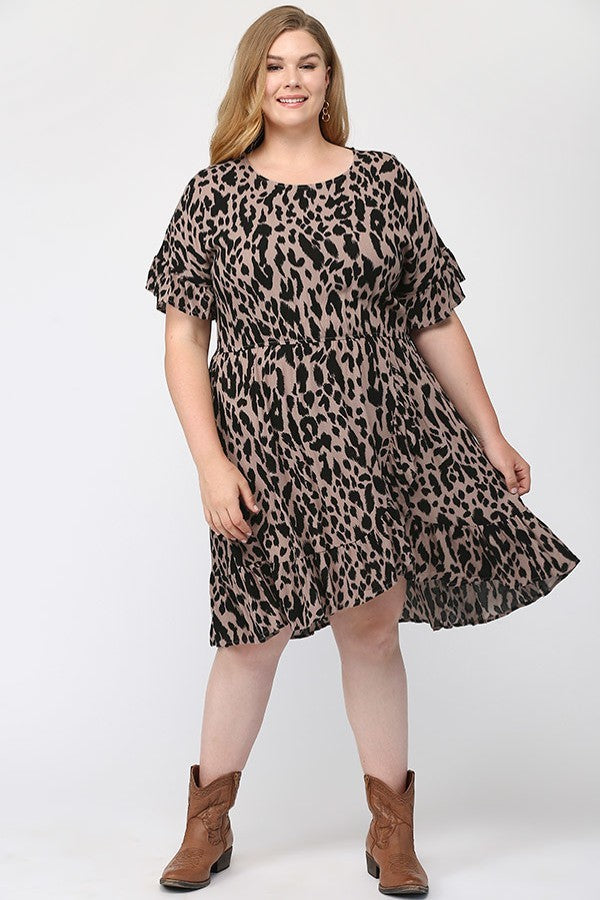 Be The Hunter Dress - Latte