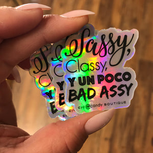 Sassy Eye Candy Sticker