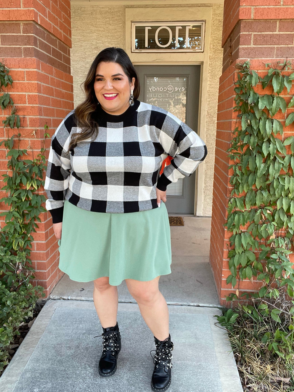 Goes Around, Comes Around Skirt - Sage