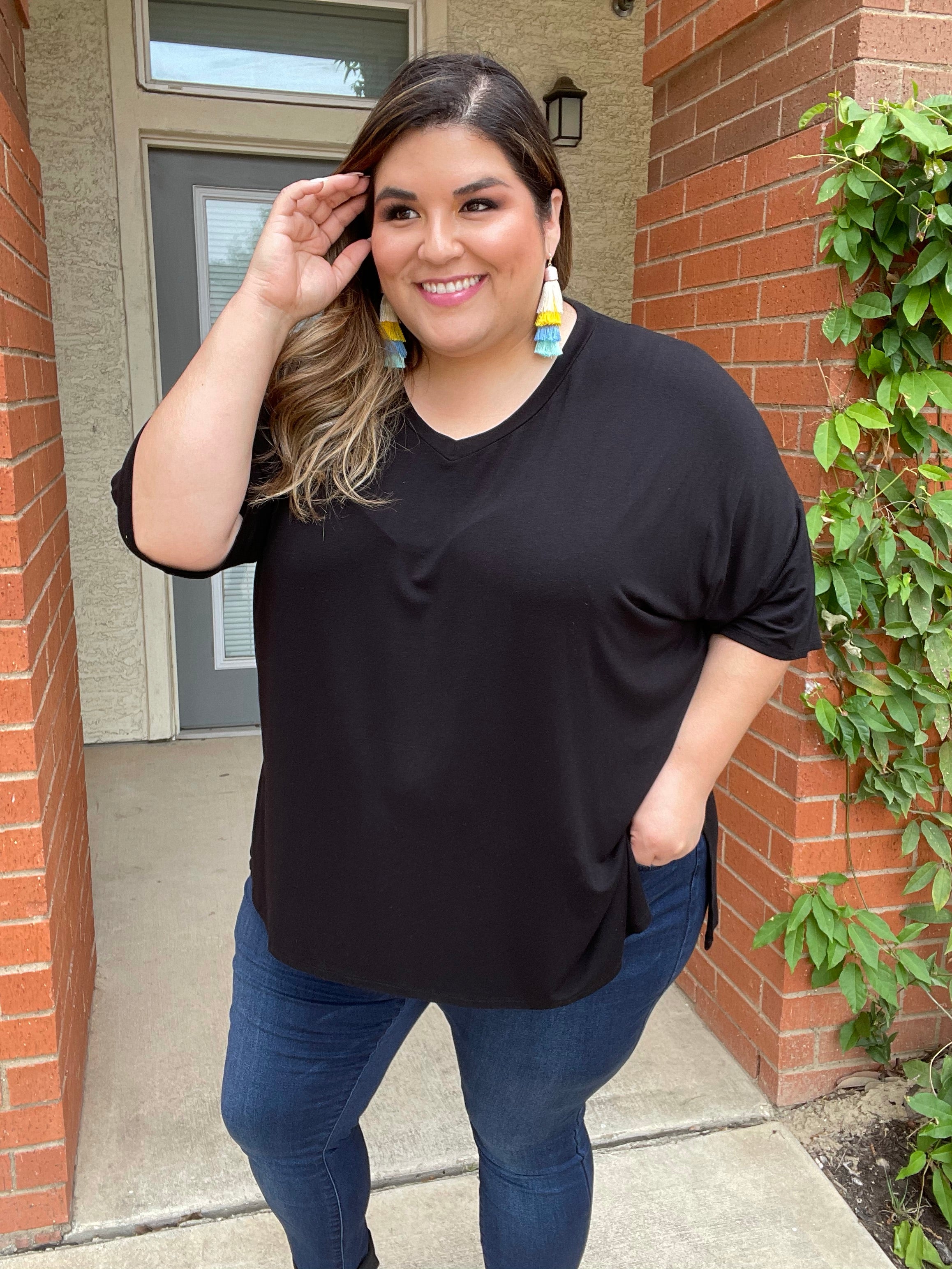 Just Relax Top - Black