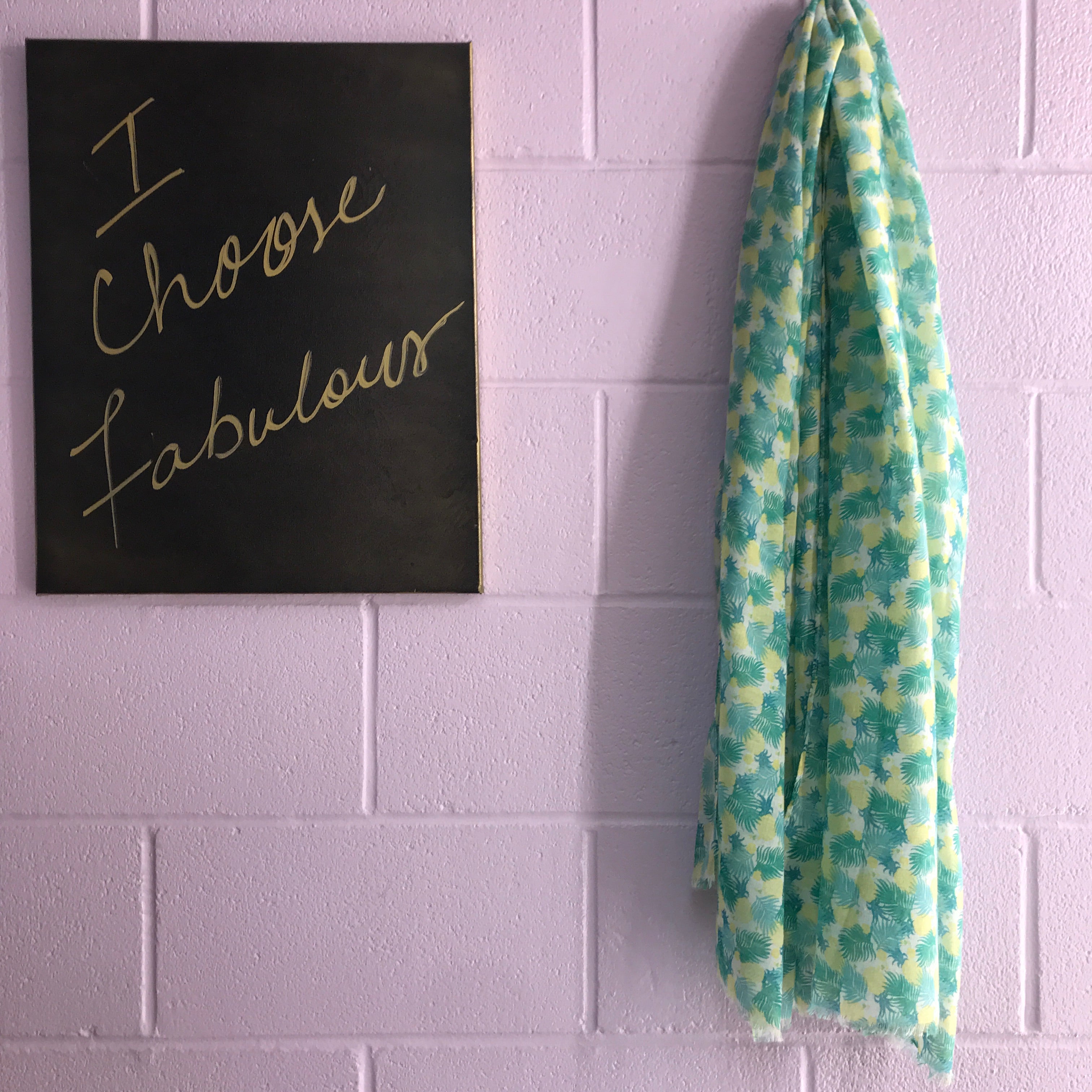 New Scarf - Pineapples