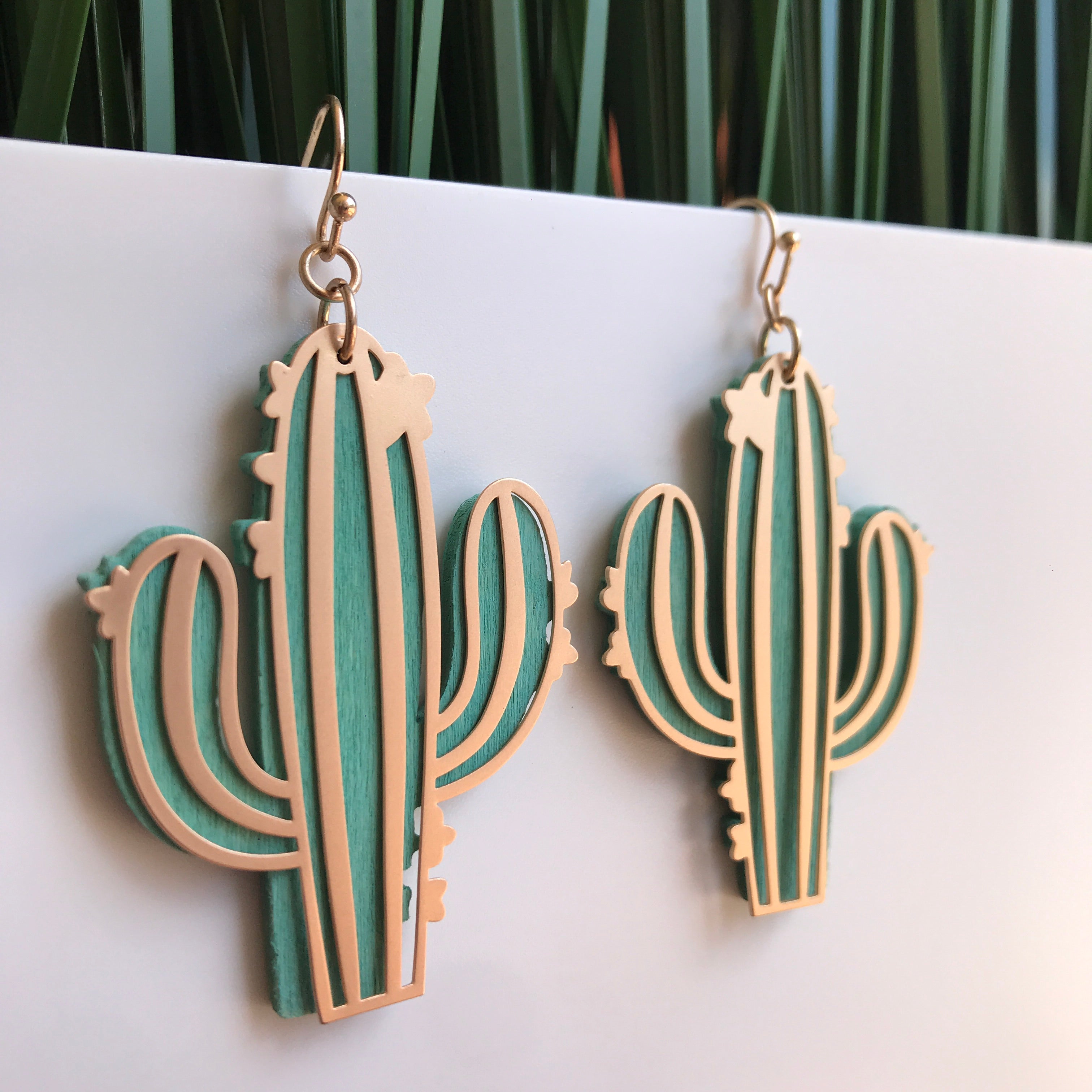 Wild Cactus Earrings