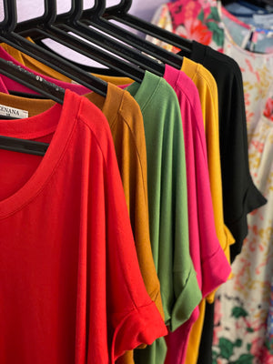 Very Essential V-Neck Top - SOLID Colors