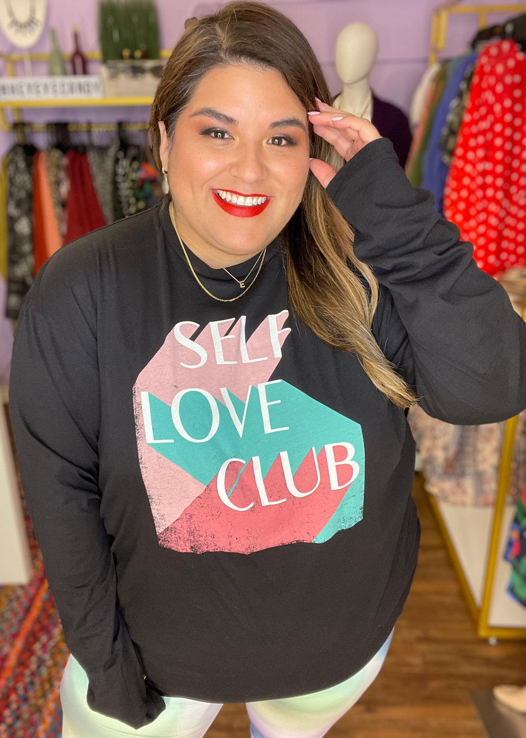 *SALE* Self Love Club Long Sleeve Tee