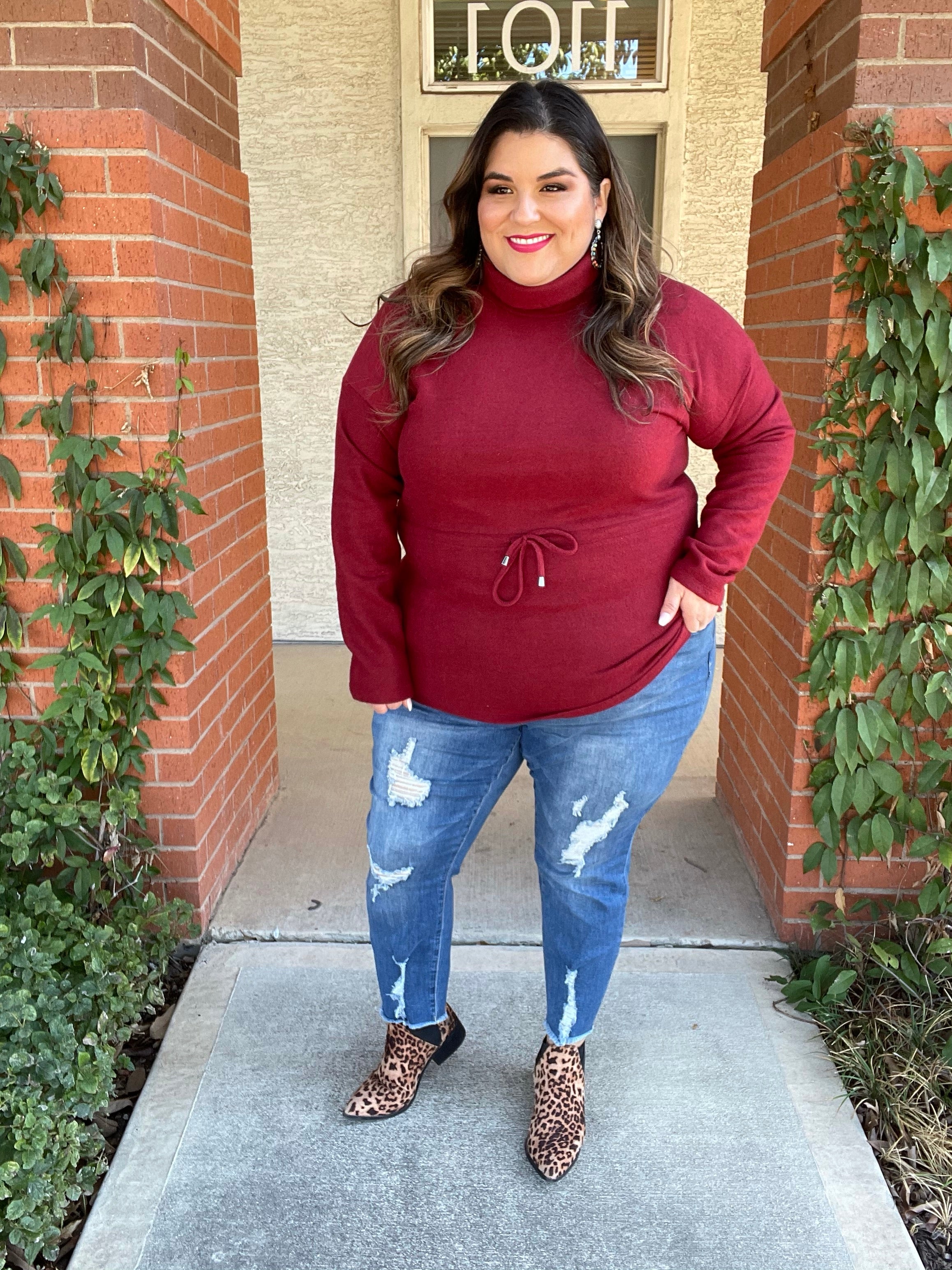 *SALE ITEM* Pour The Wine Sweater