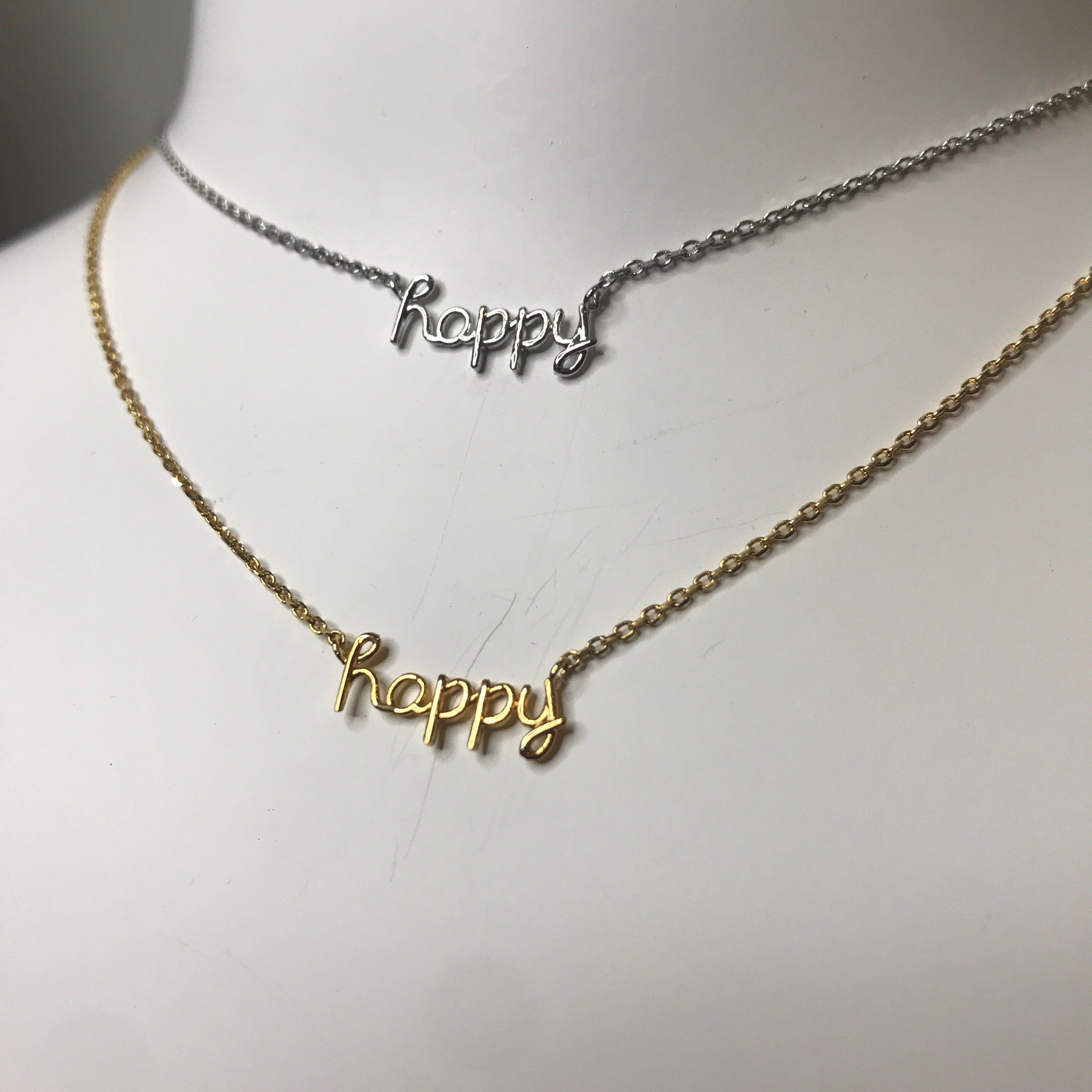 Live Happy Necklace