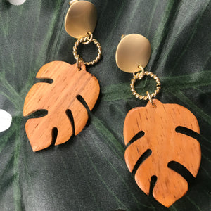 Leaf it Earrings