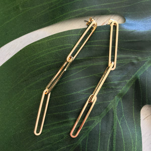 Chain Link Earrings