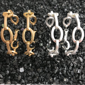 Linked in Love Earrings - 1472