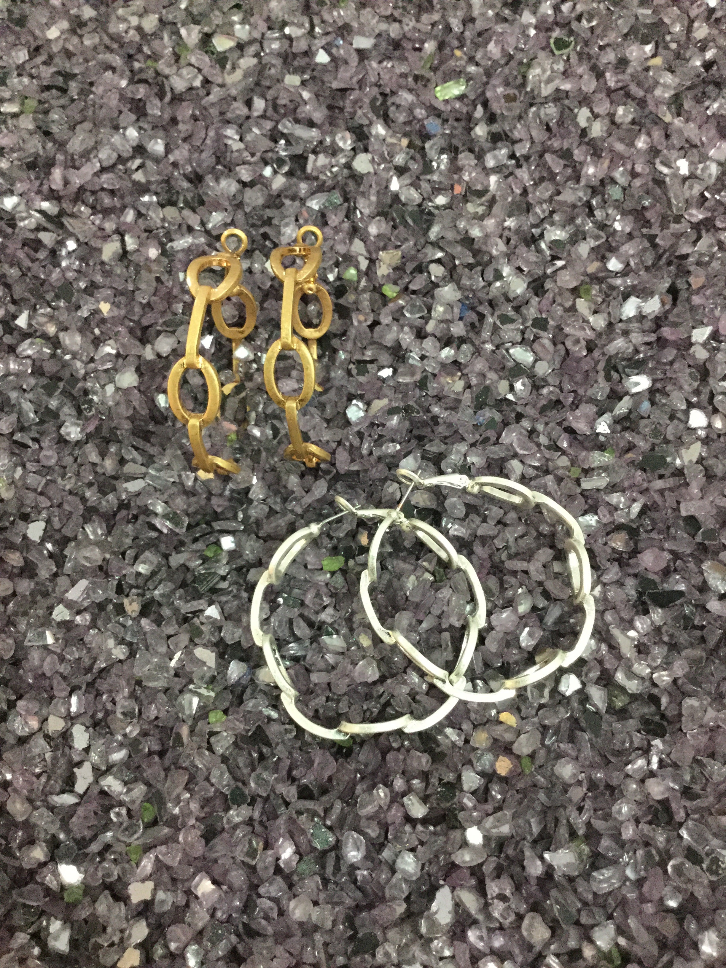 Linked in Love Earrings - 1472