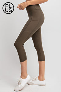 Namast'ay Home Crop Yoga Pant (Various Colors)