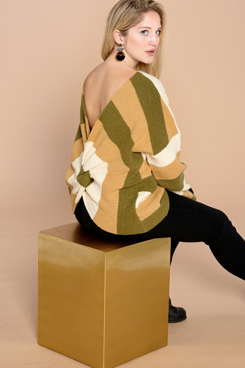 *SALE ITEM* Plot Twist Sweater