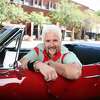 Guy Fieri, host of the Food Network TV show, Diners-Drive-Ins and Dives, has profiled about more than 400 eateries across the country since the series debuted in 2007. Fieri arrives at each restaurant in a bright red 1967 Camaro convertible.