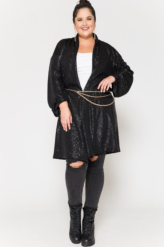 *SALE* Work Your Magic Duster - Black