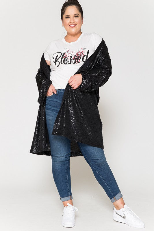 *SALE* Work Your Magic Duster - Black