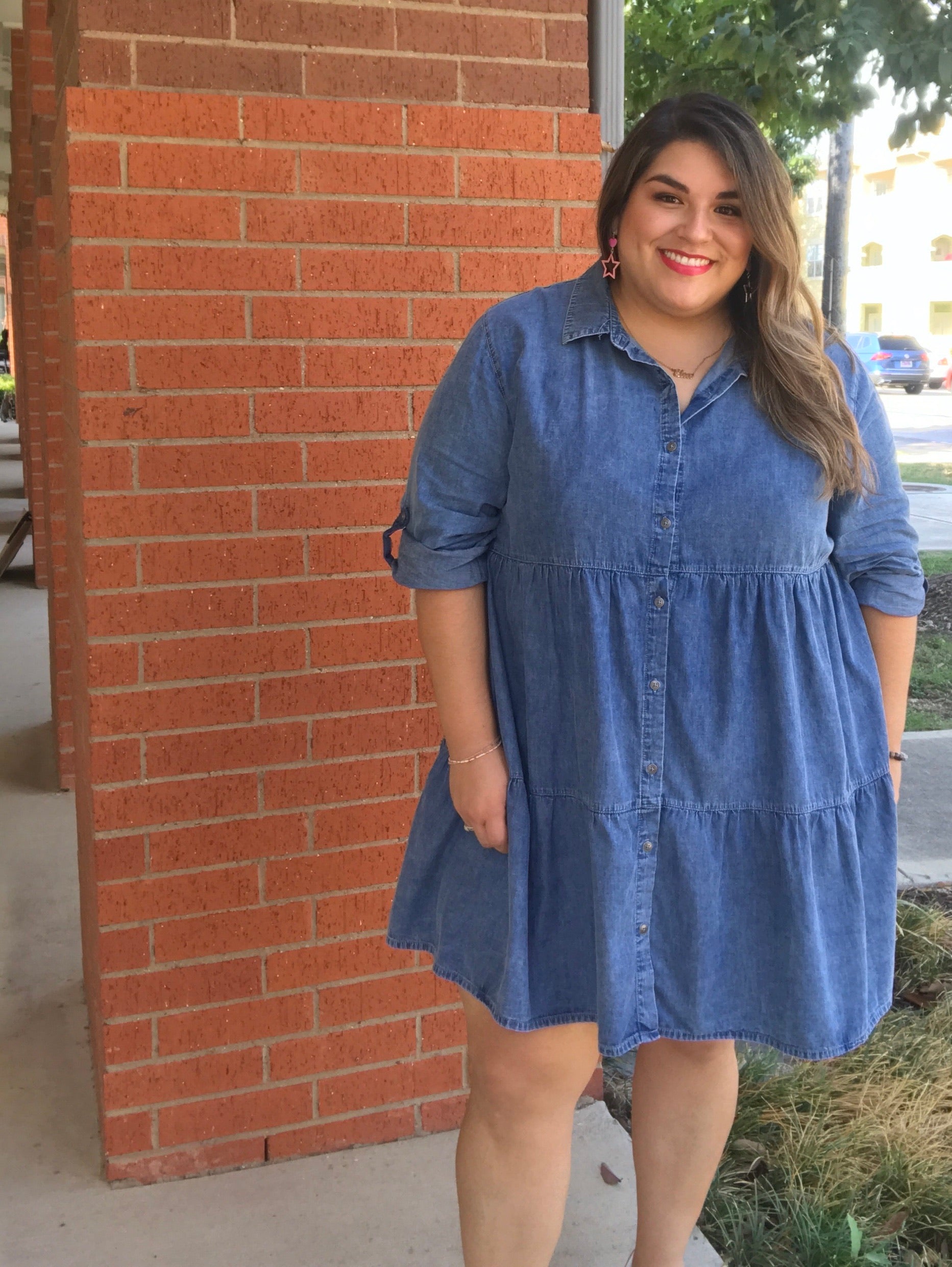 Blue Jean Baby(doll) Dress - Medium Wash