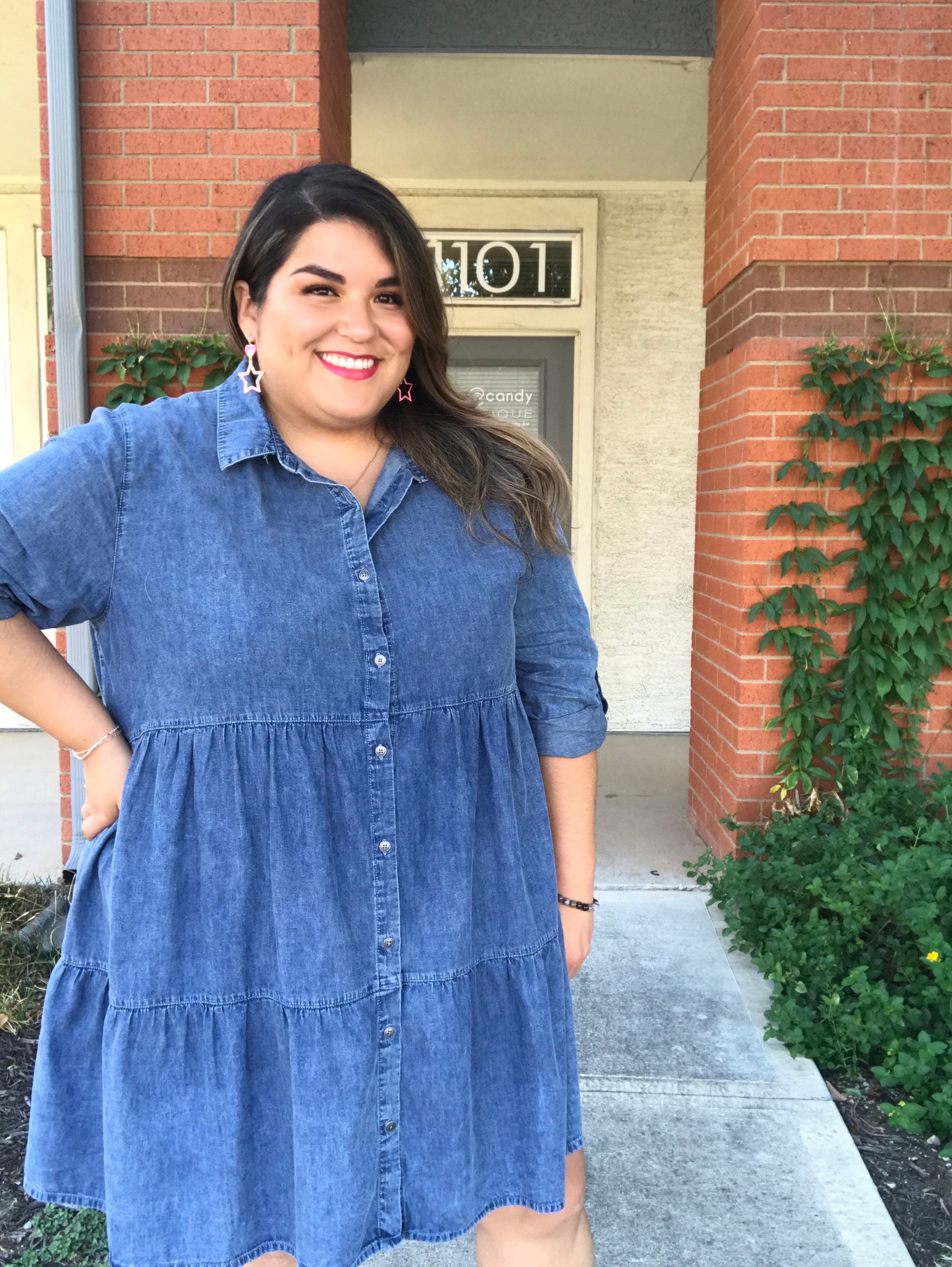 Blue Jean Baby(doll) Dress - Medium Wash