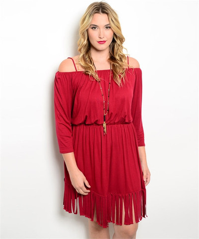 *SALE ITEM* Frolic in Fringe Dress